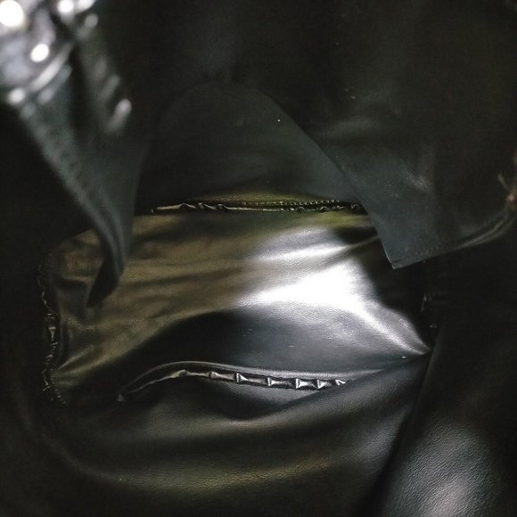 Long Champ Shoulder Bag Black Leather 1009717 - Picture 8 of 9